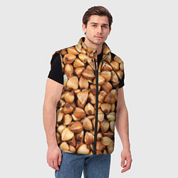 Мужской жилет Гречка, цвет: 3D-черный — фото 2