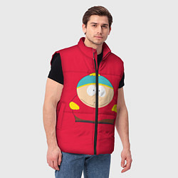 Мужской жилет ЮЖНЫЙ ПАРК, цвет: 3D-черный — фото 2