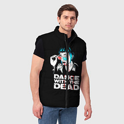 Мужской жилет Dance with the dead, цвет: 3D-черный — фото 2