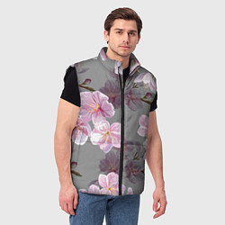 Мужской жилет САКУРА, цвет: 3D-черный — фото 2