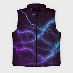 Мужской жилет МОЛНИЯ, цвет: 3D-красный