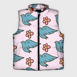 Мужской жилет Стайка птиц