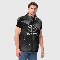 Мужской жилет TOYOTA, цвет: 3D-светло-серый — фото 2