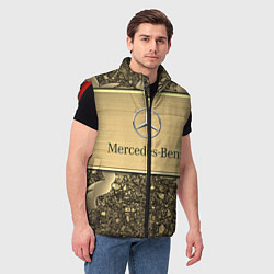 Мужской жилет MERCEDES GOLD, цвет: 3D-красный — фото 2