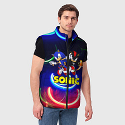 Мужской жилет SONIC, цвет: 3D-черный — фото 2