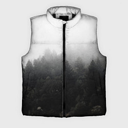 Мужской жилет Лес, цвет: 3D-черный