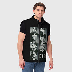 Мужской жилет BTS, цвет: 3D-черный — фото 2