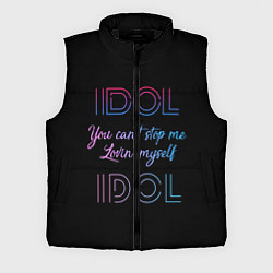 Мужской жилет BTS, цвет: 3D-черный