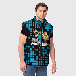 Мужской жилет Minecraft, цвет: 3D-красный — фото 2