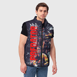 Мужской жилет Predator - jungle texture, цвет: 3D-черный — фото 2