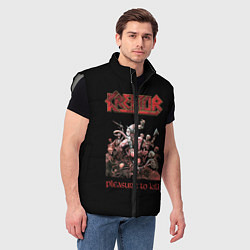 Мужской жилет Kreator, цвет: 3D-светло-серый — фото 2