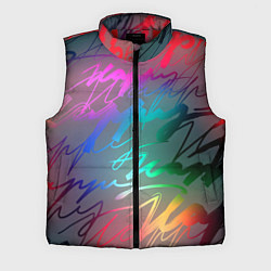 Мужской жилет Узоры, цвет: 3D-красный