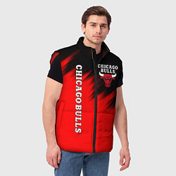 Мужской жилет CHICAGO BULLS, цвет: 3D-красный — фото 2