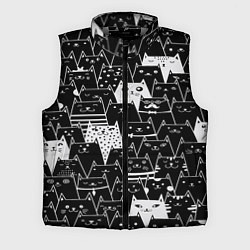 Мужской жилет КОТЫ BLACK