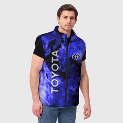 Мужской жилет TOYOTA, цвет: 3D-черный — фото 2