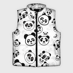 Мужской жилет Панды, цвет: 3D-черный