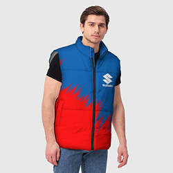 Мужской жилет SUZUKI, цвет: 3D-светло-серый — фото 2