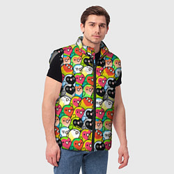 Мужской жилет Папуги, цвет: 3D-светло-серый — фото 2