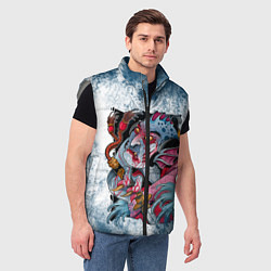 Мужской жилет Водяной Z, цвет: 3D-светло-серый — фото 2