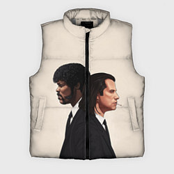 Мужской жилет Криминальное чтиво, цвет: 3D-светло-серый