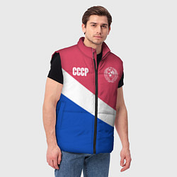 Мужской жилет СССР, цвет: 3D-черный — фото 2