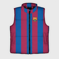 Мужской жилет FC Barcelona 2021, цвет: 3D-черный
