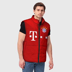 Мужской жилет FC Bayern Munchen, цвет: 3D-черный — фото 2