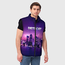 Мужской жилет Detroit Become Human S, цвет: 3D-черный — фото 2