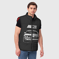Мужской жилет BMW, цвет: 3D-красный — фото 2