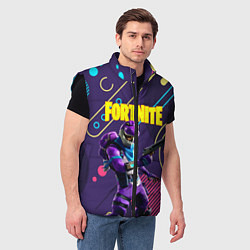 Мужской жилет FORTNITE, цвет: 3D-черный — фото 2