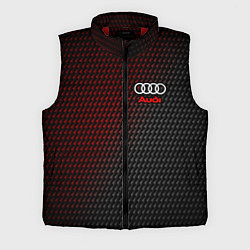 Мужской жилет AUDI АУДИ, цвет: 3D-красный