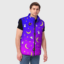 Мужской жилет СЭЙЛОР МУН, цвет: 3D-черный — фото 2