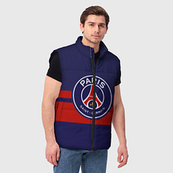 Мужской жилет PSG, цвет: 3D-черный — фото 2