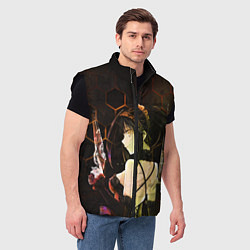 Мужской жилет Куруми Токисаки, цвет: 3D-черный — фото 2