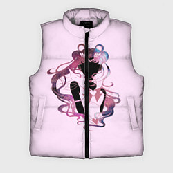 Мужской жилет Космическая Сейлор Мун, цвет: 3D-светло-серый
