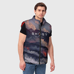 Мужской жилет Ghost of Tsushima, цвет: 3D-красный — фото 2