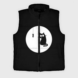 Мужской жилет Ночная охота, цвет: 3D-черный