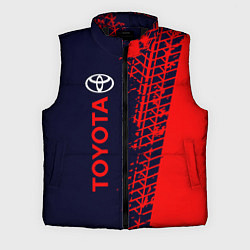 Мужской жилет TOYOTA ТОЙОТА, цвет: 3D-черный