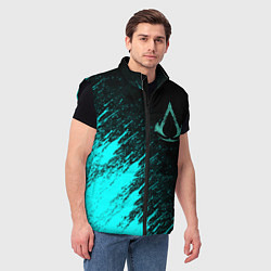 Мужской жилет Assassins Creed Valhalla, цвет: 3D-черный — фото 2