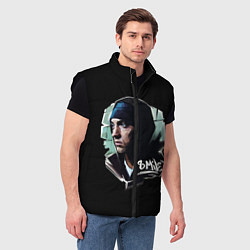 Мужской жилет EMINEM 8 MILE, цвет: 3D-черный — фото 2