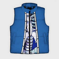 Мужской жилет КУРТКА САНСА SANS, цвет: 3D-черный