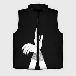 Мужской жилет Связанные руки эстетика, цвет: 3D-черный