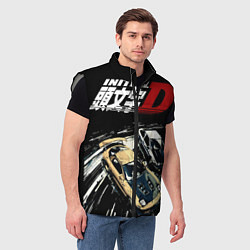 Мужской жилет Initial D Z, цвет: 3D-светло-серый — фото 2