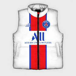 Мужской жилет PSG, выездная сезон 2021, цвет: 3D-светло-серый
