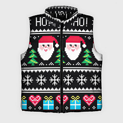 Мужской жилет Ho! Ho! Ho!, цвет: 3D-черный