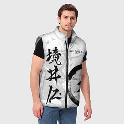 Мужской жилет Ghost of Tsushima, цвет: 3D-светло-серый — фото 2