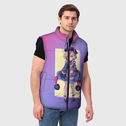 Мужской жилет Genshin Impact, цвет: 3D-черный — фото 2