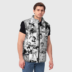 Мужской жилет Haikyu, цвет: 3D-черный — фото 2