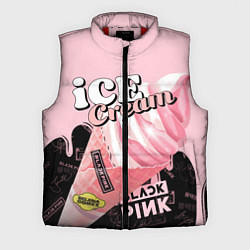 Мужской жилет BLACKPINK ICE CREAM, цвет: 3D-красный