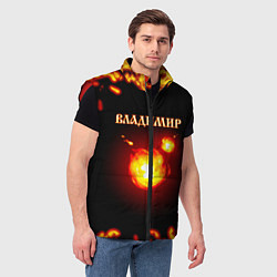 Мужской жилет Владимир, цвет: 3D-красный — фото 2